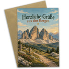 Herzliche Grußkarte Drei Zinnen für Bergliebhaber|p:2023798|h:ad1125b49cce6f162e35936e5118c2e9