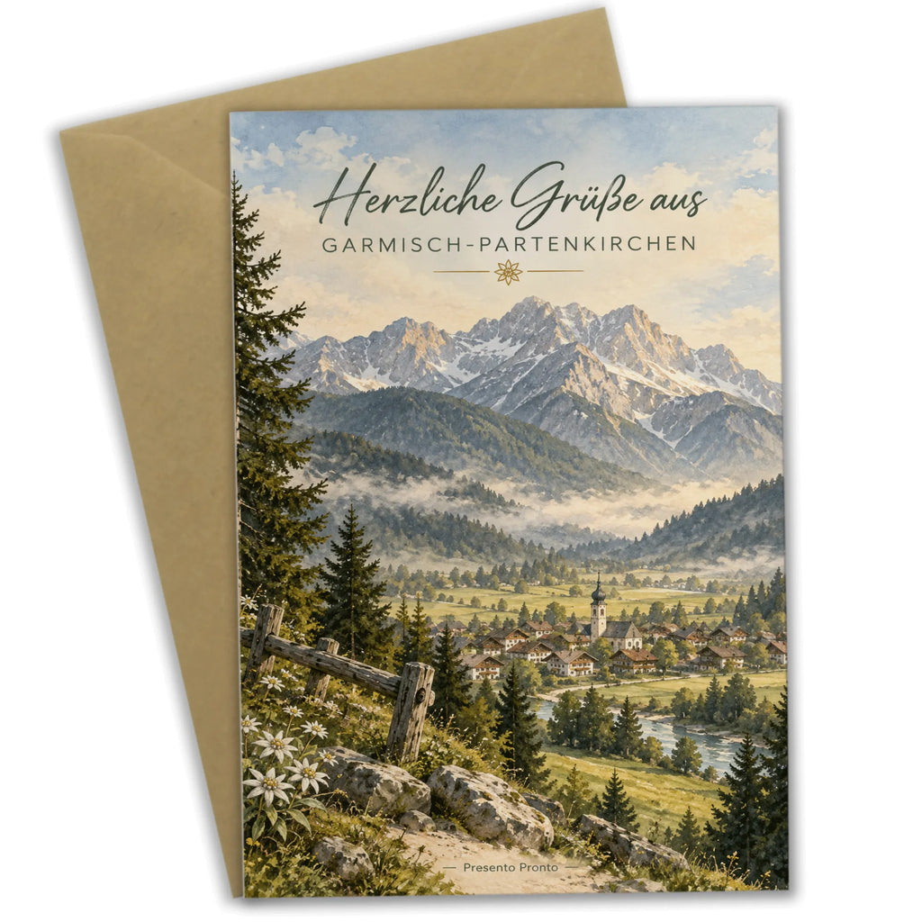 Herzliche Grüße aus Garmisch-Partenkirchen mit Alpenblick|p:2023805|h:d490cacd6c9ebbca2c06797e718fd16d