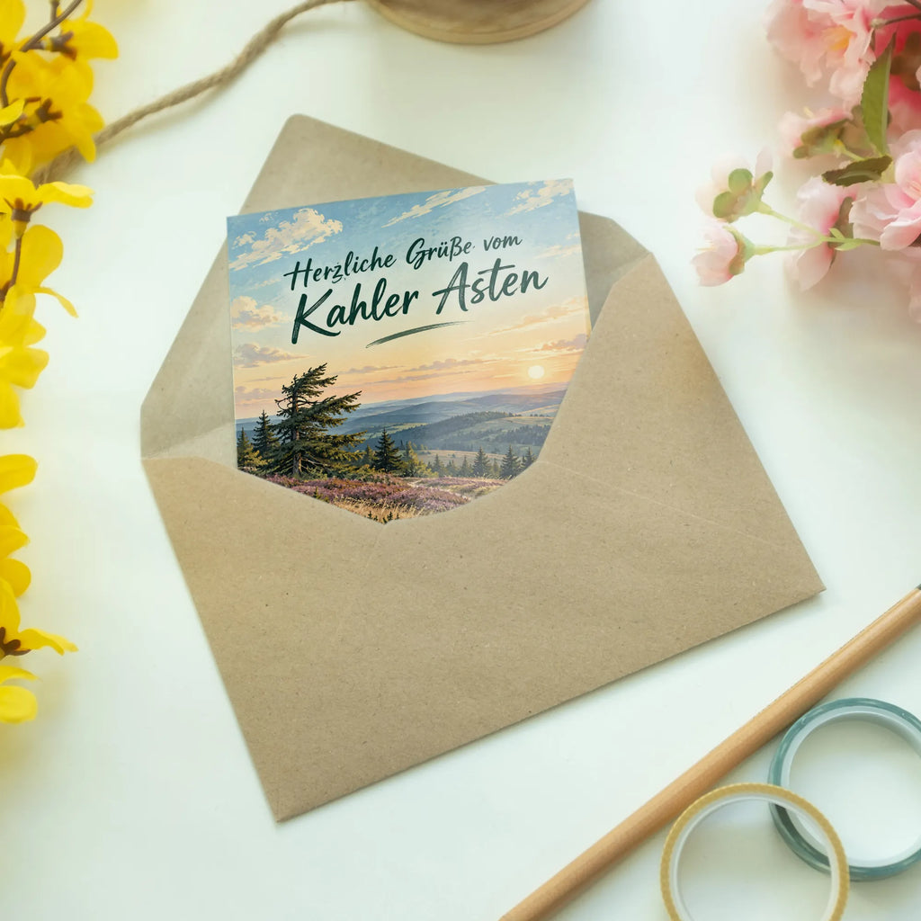 Herzliche Urlaubsgrüße vom Kahler Asten mit Heidelandschaft|p:2023806|h:64db1a5f9c49f4c0f36698cc714e6a69