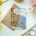 Herzliche Grußkarte aus Cinque Terre mit Küstenblick|p:2023864|h:4e17ff835eff6338a0d7ec170311d7bc