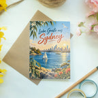 Herzliche Sydney Grußkarte für Familie und Freunde am Hafen|p:2023873|h:2277c5b3c03baa1c9f48ba1e55285056