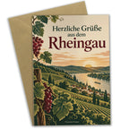 Herzliche Grußkarte aus dem Rheingau mit Weinbergen|p:2023889|h:efa5a743940cb46fb79d0604e021c44f