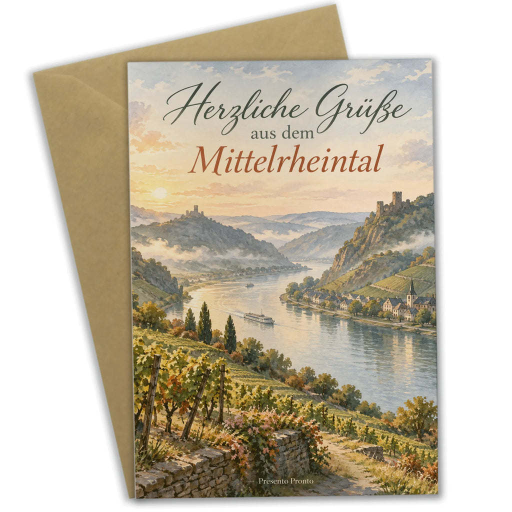 Elegante Urlaubsgrüße aus dem Mittelrheintal mit Weinbergen|p:2023893|h:fdbe7c8ce7a352c79a0c327c270701b1