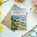 Herzliche Urlaubsgrüße aus Oberbayern mit Alpensee|p:2023919|h:44879416fa3f3dc58580c59330c6dab6