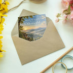 Herzliche Grußkarte aus dem Odenwald mit Waldlandschaft|p:2023923|h:840fce3837e43e02d9cdae97f4f61f73