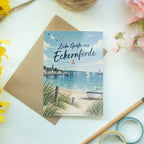Herzliche Urlaubsgrüße aus Eckernförde mit Segelbooten|p:2023929|h:5846d81bd97fcb727126ad9d8452aeb3