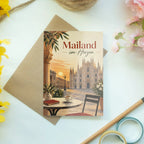 Elegante Mailandkarte für Italienfans mit Dom|p:2023950|h:bf7d64c3a45debf06bfe1f130b836947