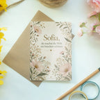 Liebevolle Karte für Sofia mit Wildblumen|p:2023960|h:b291987827da175697b2a61223a89a76