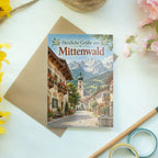 Herzliche Urlaubsgrüße aus Mittenwald mit Alpendorf|p:2023965|h:6c8158702c750f28c34ffaffc917d855