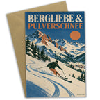 Stimmungsvolle Grußkarte für den Skiurlaub in Ischgl mit Skifahrer|p:2023966|h:57cf2f3453a50216a9264af8f8d315ff