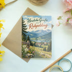 Herzliche Grußkarte aus Ruhpolding für Urlaubsgrüße|p:2023974|h:348454c1ba3bec15f1a8c348e7cd43da