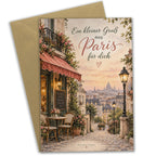 Romantische Paris Grußkarte für Verliebte mit Straßencafé|p:2023983|h:c332a77b7d077b2b4ca15bf92ee7817e