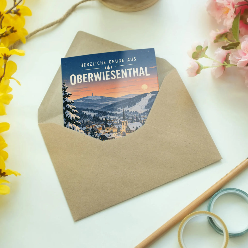 Herzliche Grußkarte aus Oberwiesenthal mit Winterlandschaft|p:2023987|h:863dfdfdba50d1d65fab2d7cbfd2c40a