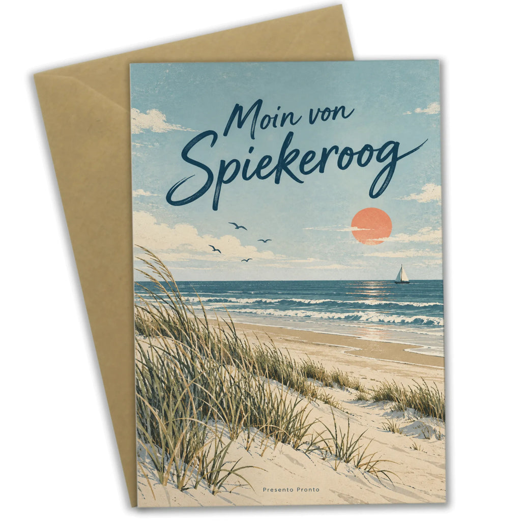 Herzliche Sommergrußkarte von Spiekeroog mit Segelboot|p:2024005|h:f264f315c65b70ddd804b941b19ce8d9