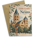 Herzliche Grüße aus Neuss mit Quirinus-Münster